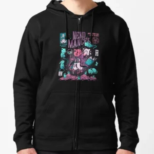 Nekomancer Zipped Hoodie
