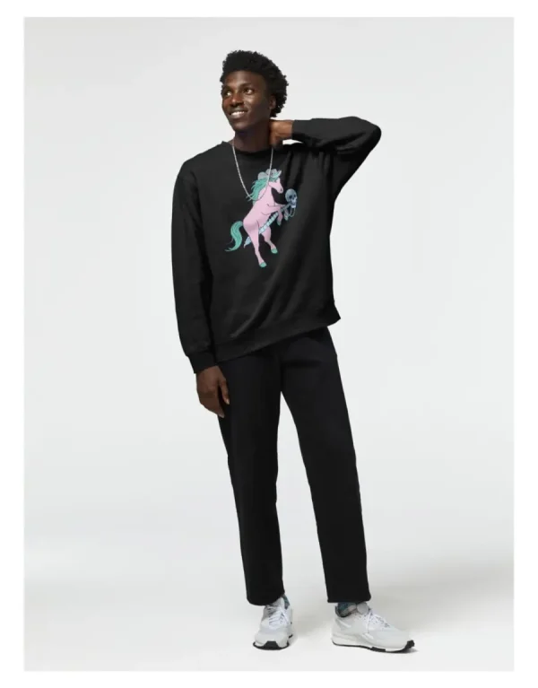 Hobby Corpse Pullover Sweatshirt Black