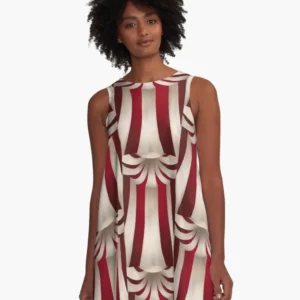 Circus Tent A-Line Dress
