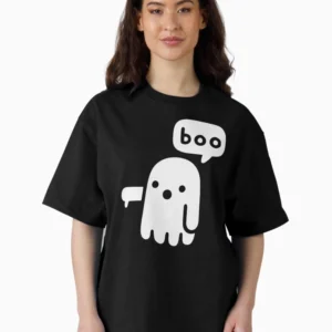 Ghost Of Disapproval Oversized T-Shirt